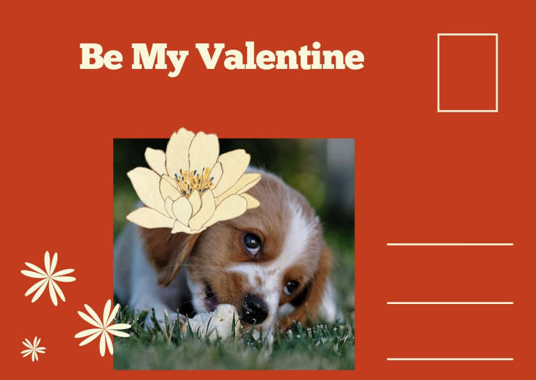 Be My Valentine Greeting card