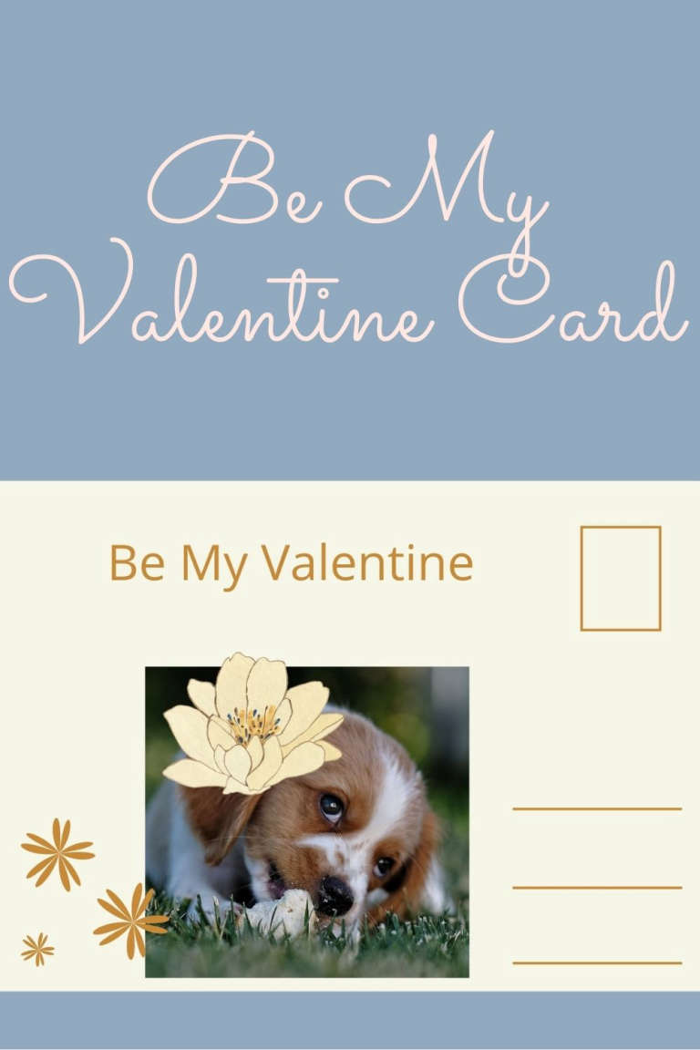 Be My Valentine Greeting card